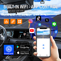 WIFI Dual Lens Mini IPS Screen Hidden Dashcam 4K Depan/Belakang GPS WDR HDR Perekam Video Mobil DVR Garansi 1 Tahun 512G