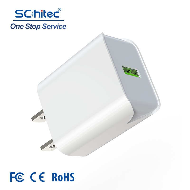 ที่ชาร์จ USB C สีขาว 20W