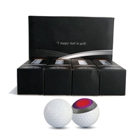 Ballons de golf personnalisés OEM à trois couches avec logo, vente en gros abordable, achat en gros de balles de golf en uréthane à trois pièces pour joueurs de niveau intermédiaire
