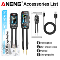 Testeur intelligent numérique LCR de type pince ANENG GN703, précision standard 0,3V/0,6V, résistance, capacité, inductance, diode