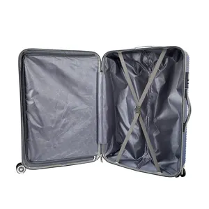 Nouveau design Sacs de voyage à main de haute qualité en ABS pour PC Bagages cabine Ensemble de valises rigides personnalisées