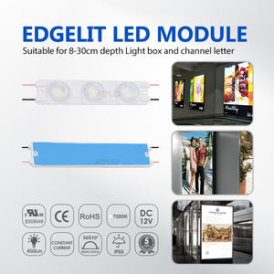 Livraison en 3-5 jours depuis un entrepôt UE. Module LED à bords 3W 150lm/W 50x10 degrés en stock. - Product Image 6