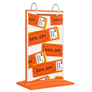 Factory Custom Acrylic <b>Table</b> Display Stand Personalized Menu <b>Card</b> Holder and Sign Rack - Product Image 4