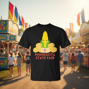 Camiseta de la Feria Estatal de Minnesota con diseño de maíz en la espiga, categoría promocional - Product Image 3