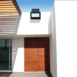 Facile à installer petit volume 100w extérieur étanche solaire mur LED lumière contrôle de la lumière extérieure projecteur solaire portable - Product Image 2