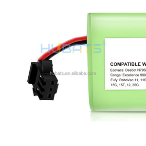 Batería de iones de litio ICR18650 4S1P 2600mAh 14,4 V para eufy RoboVac 11 11S 12 Ecovacs <span class=keywords><strong>Deebot</strong></span> <span class=keywords><strong>N79</strong></span> N79S N95 14,4 V 2600mAh batería de litio - Product Image 4