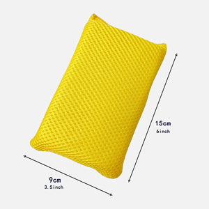 Sower <b>Car</b> Cleaning Sponge 15x9cm Microfiber Sandwich Structure For Auto Wash And Wiping - Product Image 2