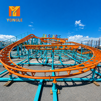 Vente directe usine – Montagnes russes Crazy Mouse personnalisées de 280 m pour parcs d'attractions extérieurs et jardins