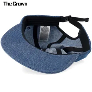 Custom Logo Unstructured 6 Panel <b>Flat</b> Brim Hat Wholesale Bulk Lightweight Nylon <b>Cap</b> Soft Crown Hat Manufacturer - Product Image 3