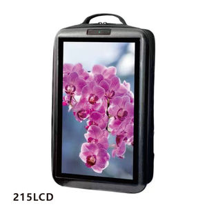 Layar LCD Hitam 12,1 Inci untuk Tas Ransel, Tampilan Video Iklan yang Dipasang di Tas untuk Pameran Sekolah, Aula, Promosi Pendidikan - Product Image 4