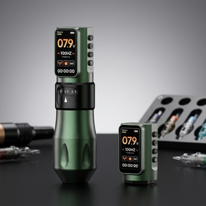 Wireless Tattoo Pen Machine 1700mAh Rechargeable <b>Battery</b> Adjustable 2.2-4.2mm Stroke Rotary Tattoo <b>Gun</b> for Body Art - Product Image 1