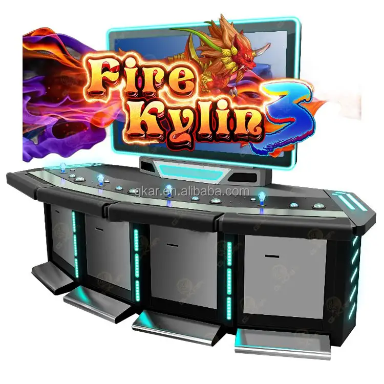 Beliebtes Hochsatz-Halterungs-Spiel mit 50 auf schweren Karten 4 Spieler Fire Kylin 3 Fishing-Spiel USA Online-Spiel Mobile App Softwa