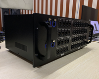 Console de Mixage Audio Professionnelle en Métal SD16 MX Series, 16 Entrées et 8 Sorties, Mixeur Numérique Serpent, Boîtier d'Extension de Scène Audio