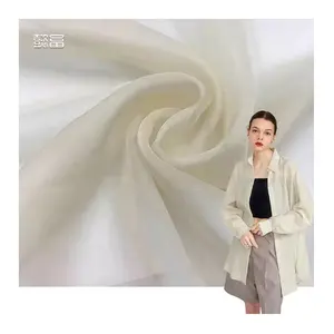 100% Polyester Hijab Korean White Pure Blend Spandex Dubai Plain French Soft Stock Lot Lurex In Pakistan Silk Chiffon Fabric