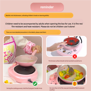 Kitchenette <span class=keywords><strong>pour</strong></span> enfants vraie cuisine Mini ensemble d'ustensiles de cuisine <span class=keywords><strong>pour</strong></span> enfants Full Pretend Play Toy <span class=keywords><strong>pour</strong></span> les filles - Product Image 3