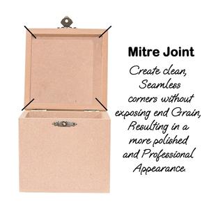 Caja de Madera MDF Hecha a Mano, Decoración de Madera Duradera con Acabado Liso, Ideal para Almacenamiento en el Hogar, Empaque de Regalos y Decoración - Product Image 5