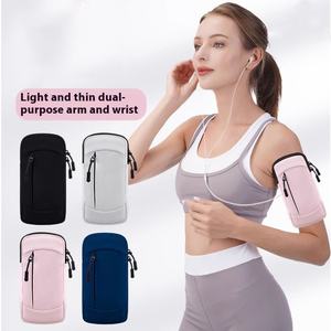 Custom Wholesale Lightweight Arm <b>Bag</b> Jogging Sports Fitness Water-splashing Mobile Phone <b>Cover</b> for Mobile Phone Carrying - Product Image 2