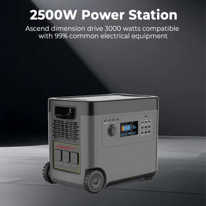 Portable 600W 800W 1200W 2400W 2500W 3KW 5KW Générateur de batterie solaire Maison <span class=keywords><strong>Camping</strong></span> Centrale électrique de secours d'urgence - Product Image 3