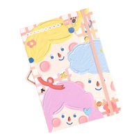 Carnet A5 à couverture couleur, reliure simple, papier sans acide, pour cadeaux promotionnels (vente en gros)