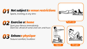 Appareil de musculation multifonctionnel pour les hanches et les abdominaux, <span class=keywords><strong>banc</strong></span> réglable en métal, sûr et durable - Product Image 6