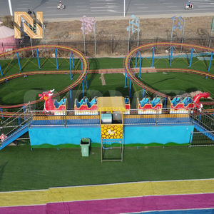 Atracción de Tren Eléctrico y Montaña Rusa Dragón para Parque de Atracciones - Juego de Acero para <span class=keywords><strong>Centro</strong></span> <span class=keywords><strong>Comercial</strong></span> Exterior/Interior - Product Image 4