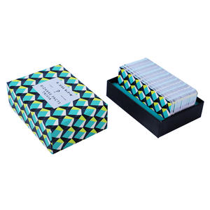 Rechthoek Geschenkdoos Met Deksel En Basis Papier Stijve Doos Kaarten Kartonnen Groothandel Tarotdoos - Product Image 2