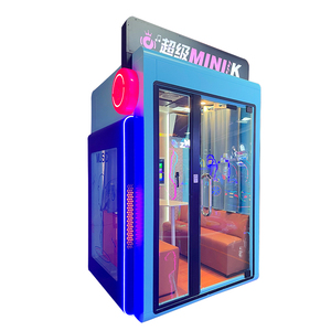 Shopping Mall Unattended Self Service Mobile Mini Self-service KTV Practice Room Amusement Park <strong>Karao</strong> Booth Soundproof Room - Product Image 6