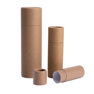 กล่องกระดาษคราฟท์ทรงกระบอกแบบย่อยสลายได้สำหรับงานหัตถกรรมกล่องกระดาษแข็งหลอดบรรจุภัณฑ์แบบย่อยสลายได้ตามธรรมชาติ - Product Image 3