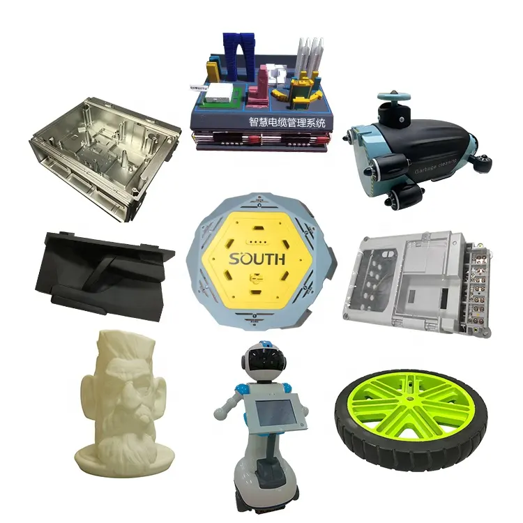 Gaojie-fabricante de fábrica de China, prototipo personalizado rápido de plástico, mecanizado CNC, servicio de impresión 3D SLA
