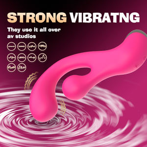 3 in 1 Double Head Massager Dual Motor Anal Clit Nipple Dildo G-Spot Clitoris Vagina Sex Vibrator for Women - Product Image 6