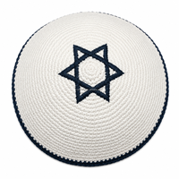 Kippa au crochet - Magan David