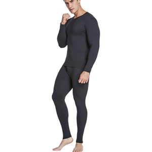 Set Intimo Termico Invernale da <span class=keywords><strong>Donna</strong></span> in Poliestere/Cotone Traspirante, <span class=keywords><strong>Maglia</strong></span> e Pantaloni Base Layer 160GSM - Product Image 2