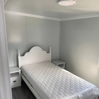 Maison préfabriquée portable Granny Flat 20Ft 40Ft, Villa préfabriquée, Maison pliable en conteneur extensible 2, 3, 4, 5 chambres