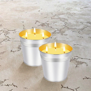 Velas Aromáticas de Cera de Soya para Exteriores, Diseño Moderno en Cubeta, Hechas a Mano, con Aroma Duradero, Venta al Por Mayor - Product Image 3
