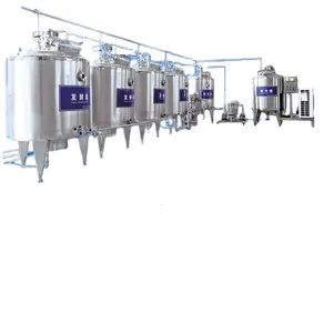 Fully Automatic Industrial Greek Yogurt Production Line Milk Maker Machine Dairy Product Yogurt Make Machine