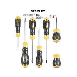 Jeu de tournevis Stanley Cushion Grip à 7 pièces avec embouts magnétiques - Product Image 2