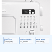 Machine à coudre électrique domestique : Kit de démonstration pour boutique en ligne avec sélecteur de points multiples, pédale et pack d'accessoires pour les acheteurs