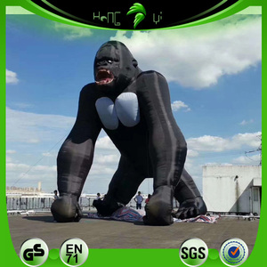 HongYi Đồ Chơi Tùy Chỉnh Inflatable Động Vật Sexy GORILLA Khổng Lồ Mô Hình Động Vật Để Bán - Product Image 3