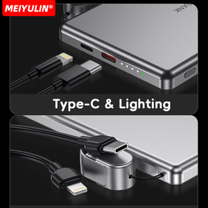 Sạc dự phòng không dây siêu mỏng, hợp kim, sạc nhanh từ tính cho <span class=keywords><strong>iPhone</strong></span> 15 14 13 12 - Product Image 5