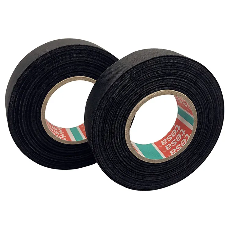 Factory Wholesale Black Tapes Automotive Wire Harness Adhesive 51025 Car Harness Cloth Tape