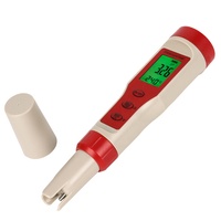 Testeur d'eau 4 en 1 Ez 9908 TDS EC pH Température, pH-mètre de qualité industrielle en gros