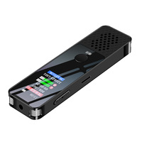 Oriteck Dual Microphone IPS Écran couleur OTG Enregistreur vocal numérique Mot de passe Réduction du bruit Dispositif d'enregistrement audio de type C
