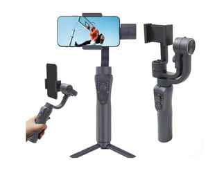 <span class=keywords><strong>Stabilisateur</strong></span> de cardan personnalisable pour <span class=keywords><strong>smartphone</strong></span> ou caméra d'<span class=keywords><strong>action</strong></span>, <span class=keywords><strong>stabilisateur</strong></span> de cardan portable à 3 axes pour téléphone - Product Image 1