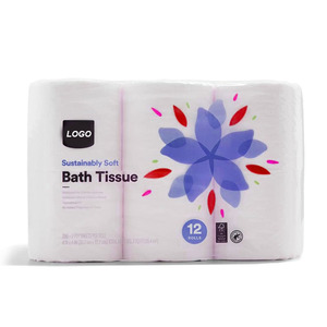 Offre Spéciale bon hôtel de haute qualité 2/3/4ply doux papier hygiénique populaire papier hygiénique rouleau de papier toilette - Product Image 6