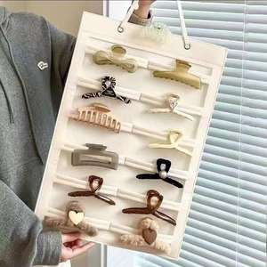 Pochette de rangement moderne en feutre pour accessoires de coiffure d'anniversaire - Product Image 6