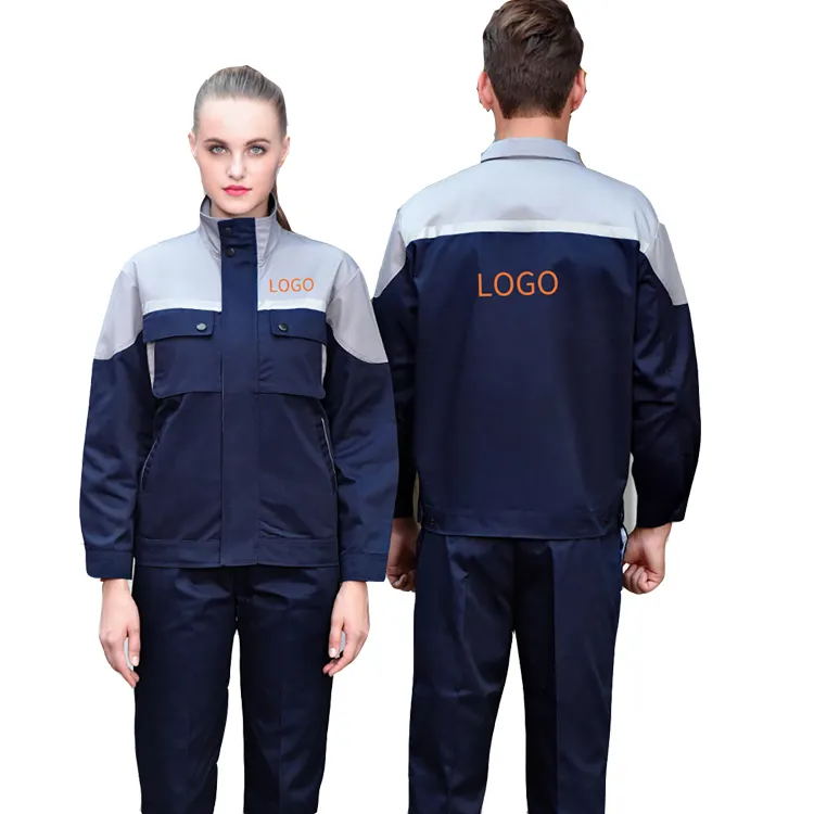 주유소 기술자 공학 높은 Vis 작업 유니폼 재킷과 바지 4S 자동차 상점 작업복 유니폼
