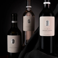 Benutzer definierte High-End-Bronzing Verpackung Wein Champagner Wein Silber folie Heiß prägung Glasflasche Etiketten aufkleber