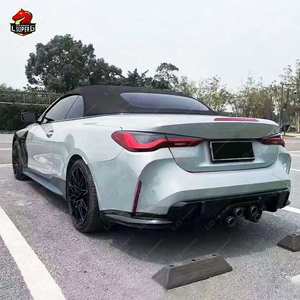 <span class=keywords><strong>Precio</strong></span> de fábrica, repuestos para automóviles, serie 4 G22 G26, actualización <span class=keywords><strong>M4</strong></span>, parachoques trasero delantero ancho, faldón lateral, guardabarros, capó, parrillas de escape, kit de carrocería - Product Image 4