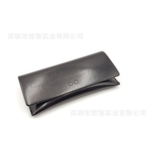 <b>Glasses</b> <b>case</b>, PU leather sunglasses <b>case</b>, high-quality <b>soft</b> leather protective cover. - Product Image 1