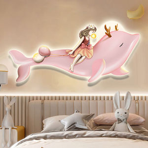 Quadro LED Decorativo per Cameretta Bambini, Stampa HD di Balena Cartoon, Arte da Parete Personalizzata all'Ingrosso - Product Image 6